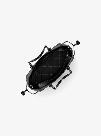 Voyager Extra-Small Pebbled Leather Convertible Crossbody Bag Black Black