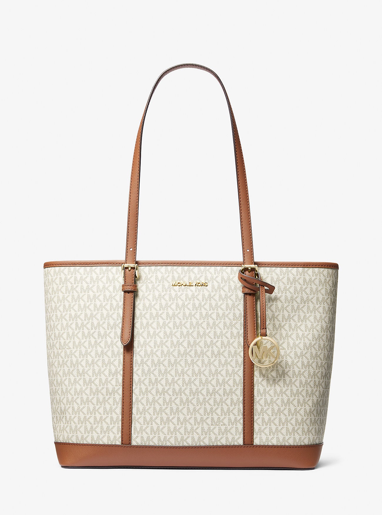 Jet Set Travel Large Logo Tote Bag Vanilla Vanilla