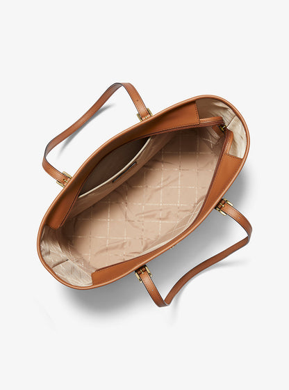 Jet Set Travel Large Logo Tote Bag Vanilla Vanilla