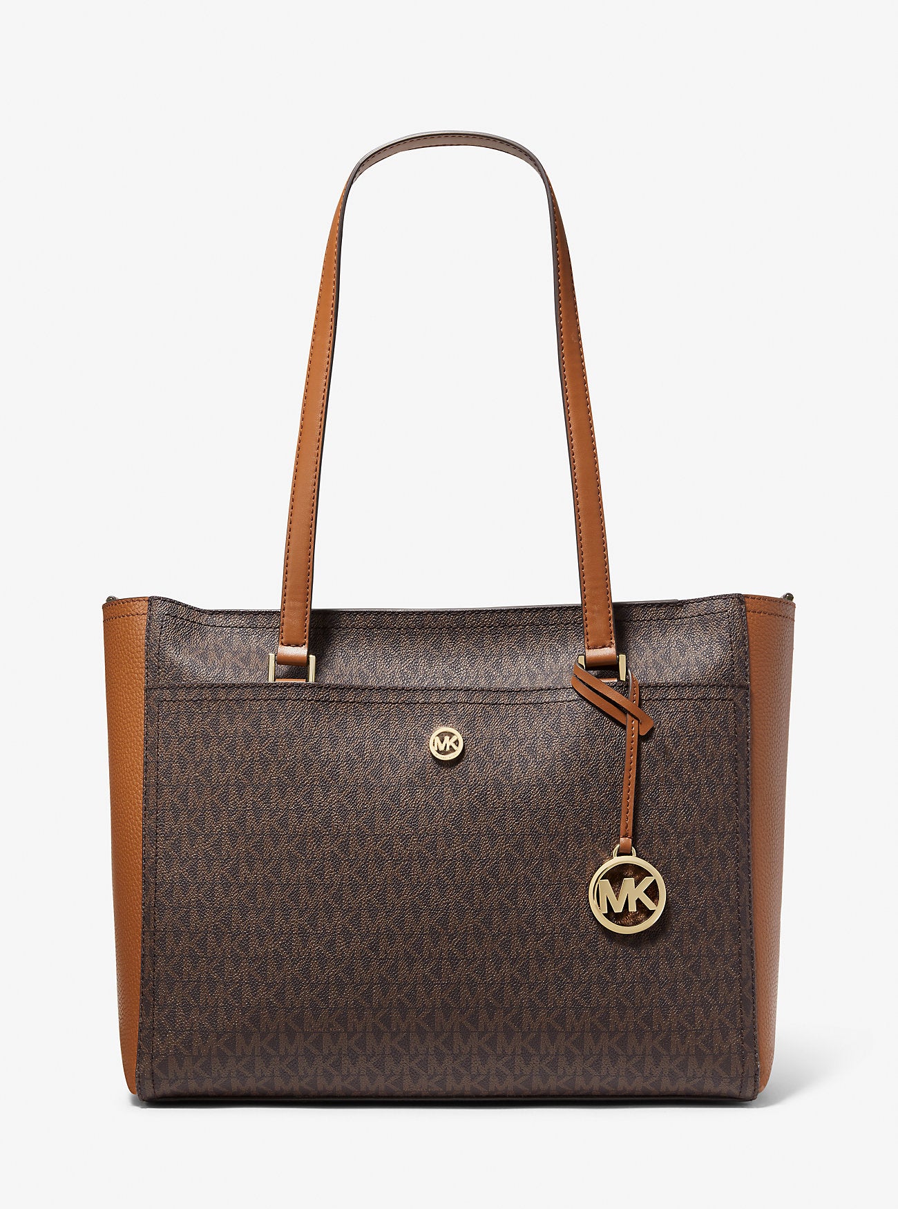 Maisie Large Logo 3-in-1 Tote Bag Brown Brown