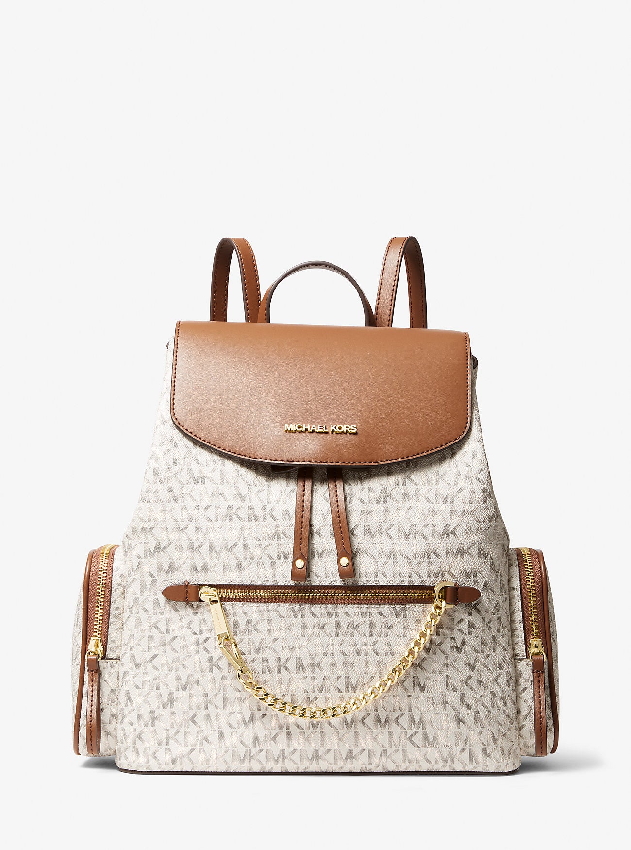 Jet Set Large Logo Backpack Vanilla Vanilla