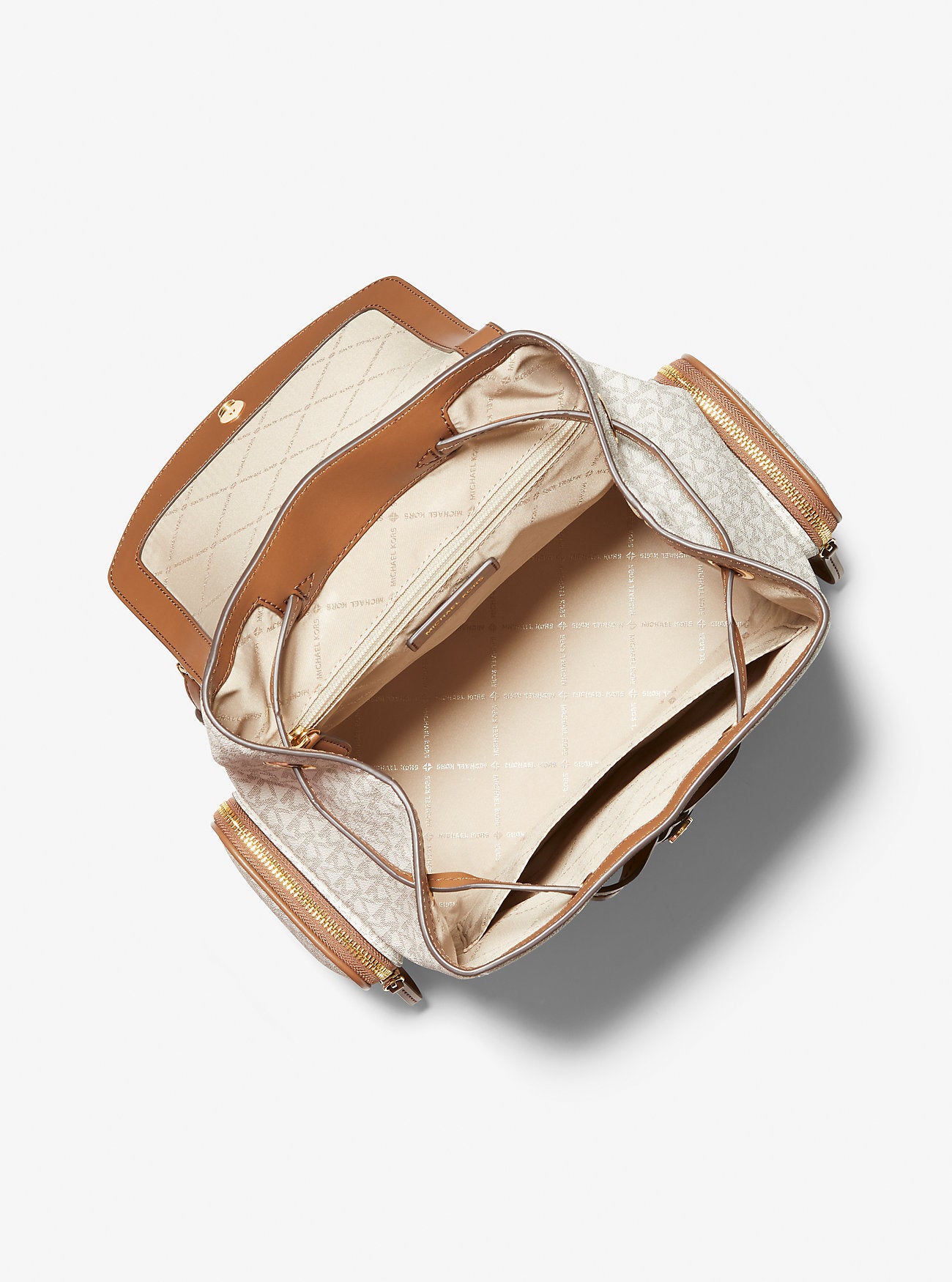 Jet Set Large Logo Backpack Vanilla Vanilla