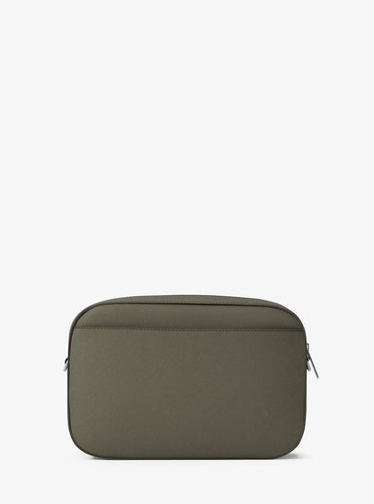 Jet Set Large Saffiano Leather Crossbody Bag Olive Olive