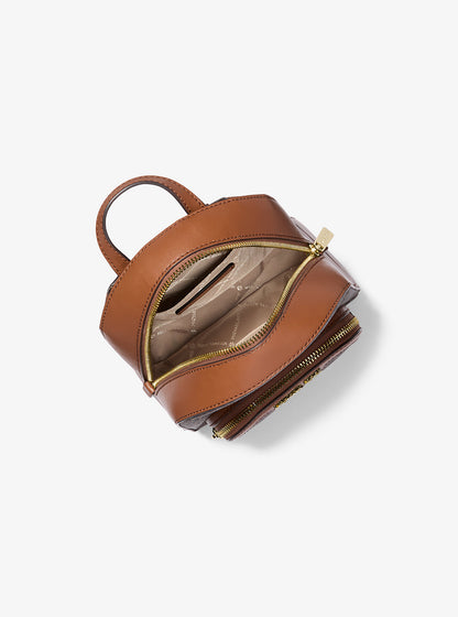 Jaycee Extra-Small Signature Logo Backpack Brown Brown