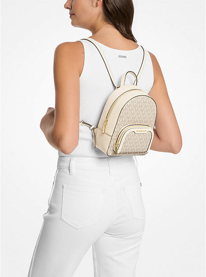 Jaycee Extra-Small Signature Logo Backpack Brown