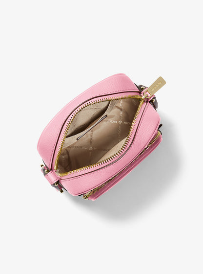 Jet Set Medium Leather Crossbody Bag Carnation Carnation