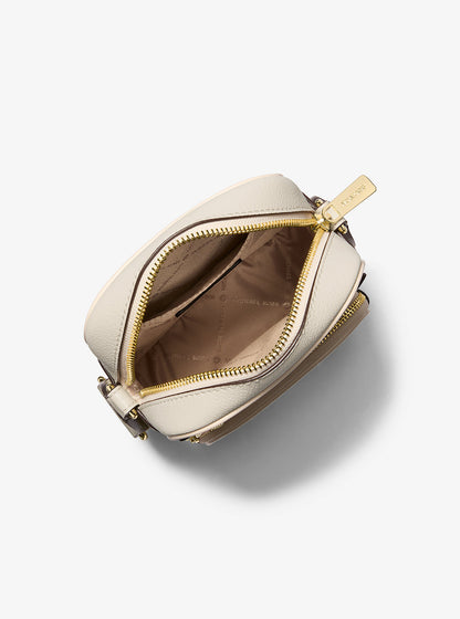 Jet Set Medium Leather Crossbody Bag Lt Cream Lt Cream