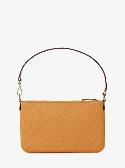 Jet Set Small Signature Logo Convertible Wristlet Radiant Orange Radiant Orange