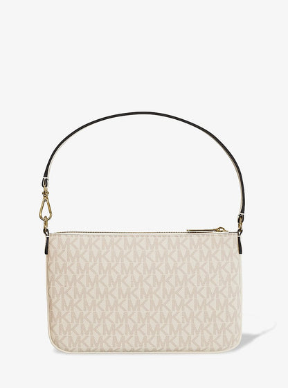 Jet Set Small Signature Logo Convertible Wristlet Lt Crm Multi Lt Crm Multi