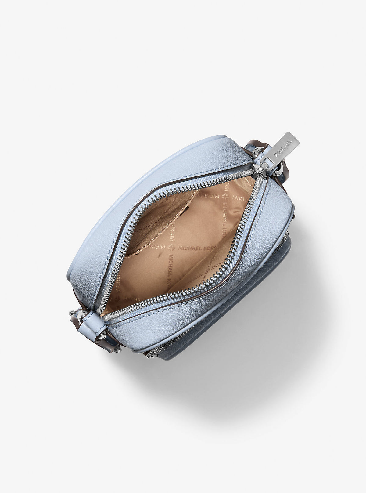 Jet Set Medium Leather Crossbody Bag Pale Ocean Pale Ocean