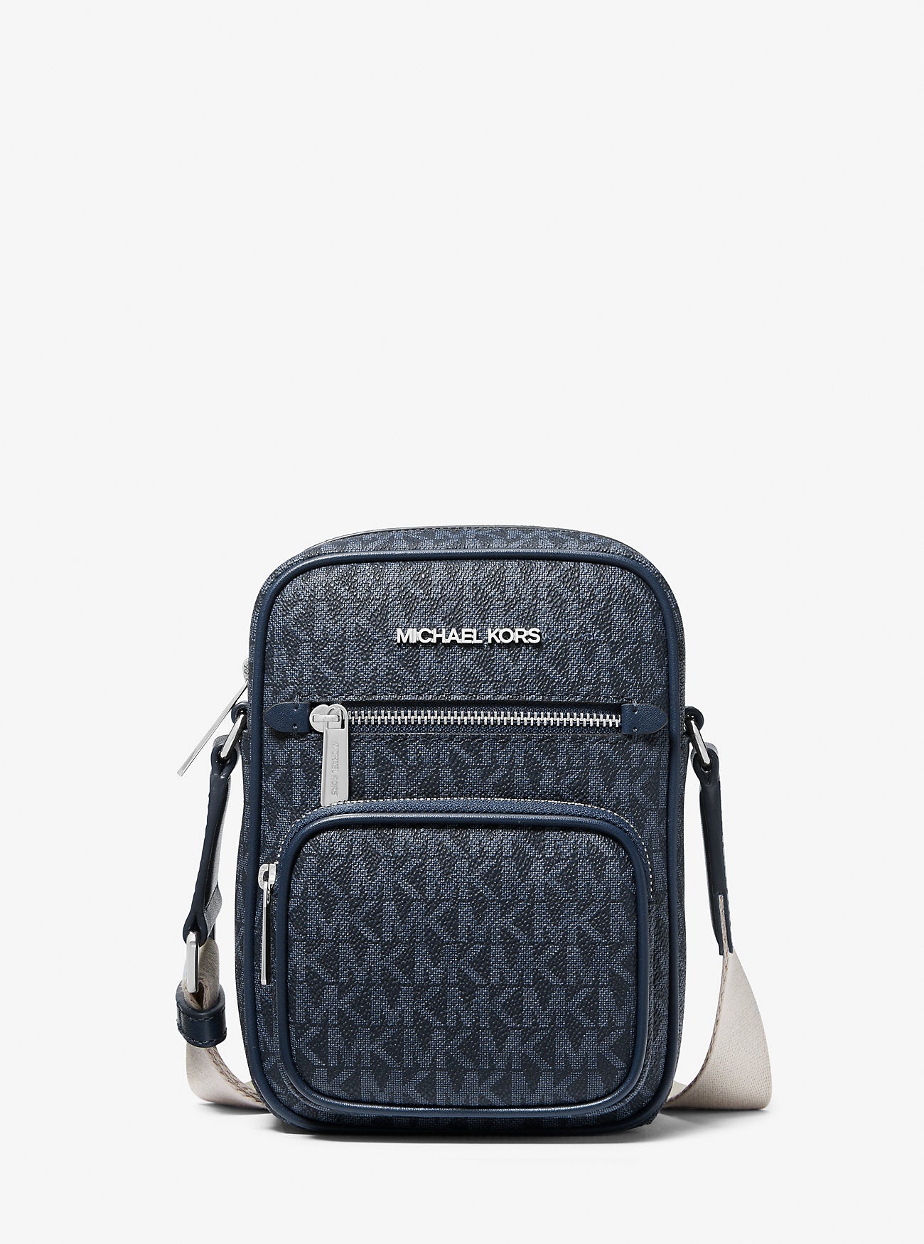 Jet Set Medium Signature Logo Crossbody Bag Admiral Admiral