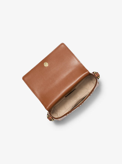 Vincent Small Logo Jacquard Crossbody Bag with Card Case Luggage Luggage