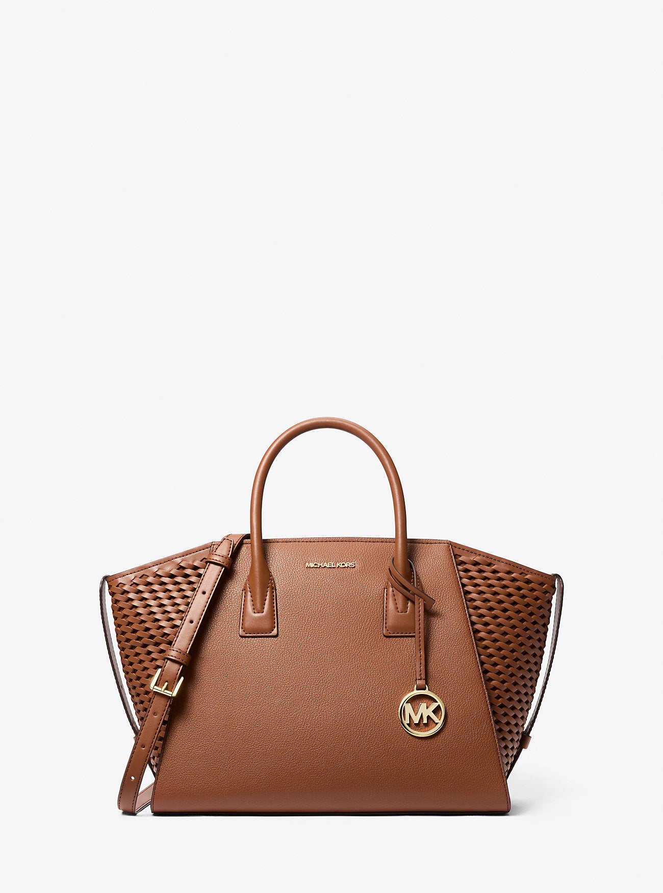 Avril Large Woven Satchel Luggage Luggage