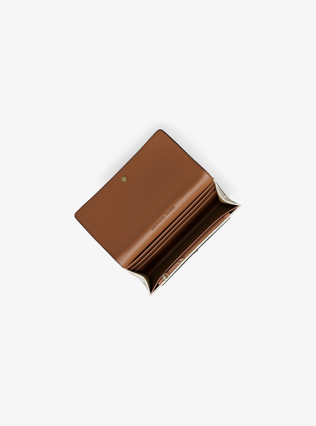 Jet Set Medium Signature Logo 2-in-1 Wallet Vanilla Vanilla