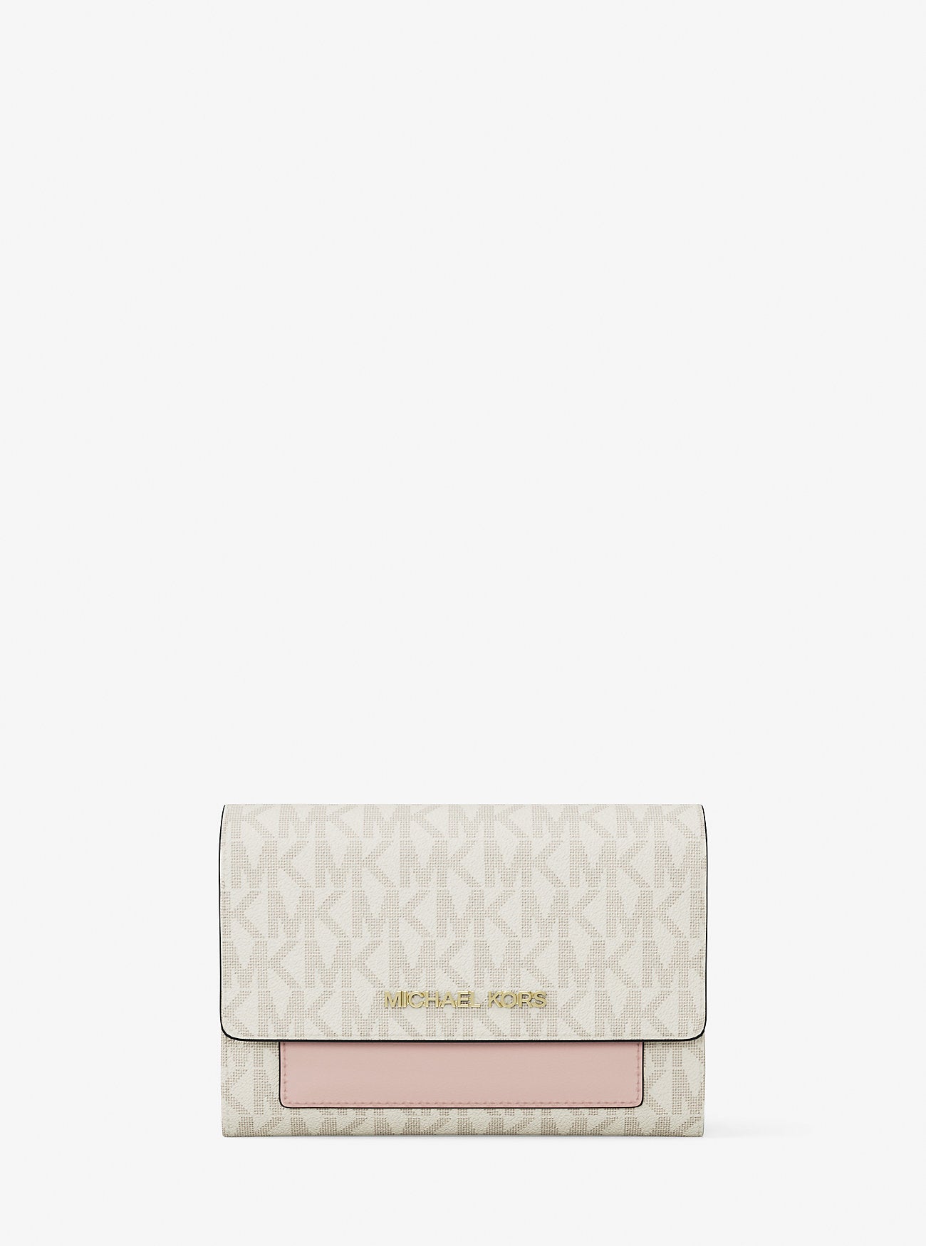 Jet Set Medium Signature Logo 2-in-1 Wallet Pwd Blsh Mlt Pwd Blsh Mlt