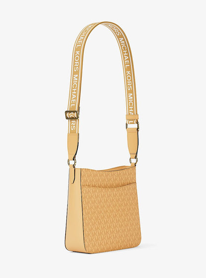 Jet Set Small Signature Logo Crossbody Bag Honeywheat Honeywheat