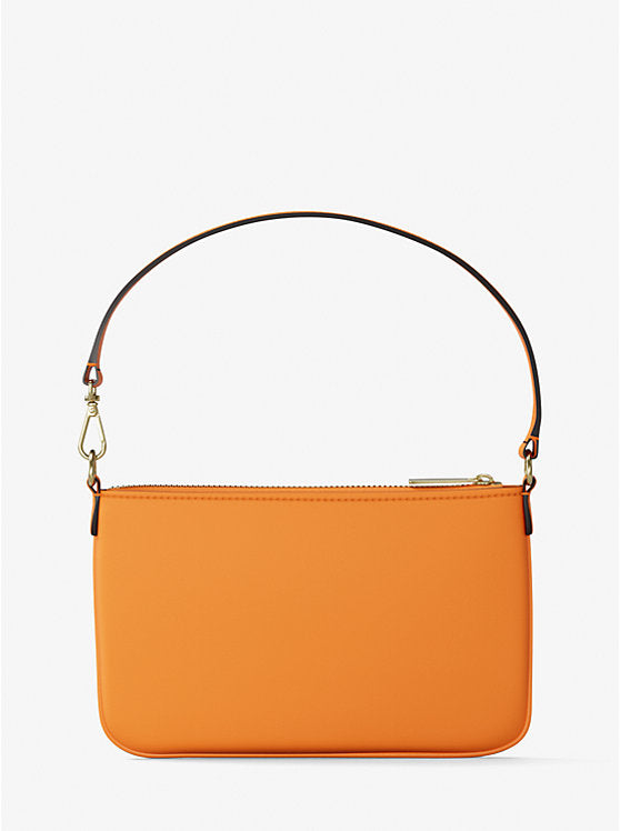 Jet Set Small Embellished Convertible Wristlet Pop Orange