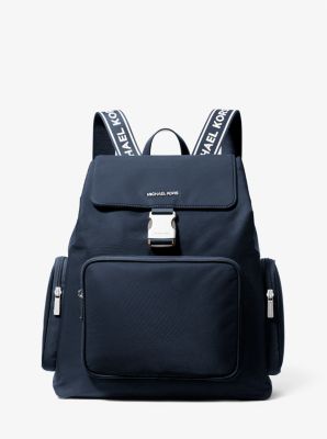 Khai Large Nylon Cargo Backpack Navy Navy