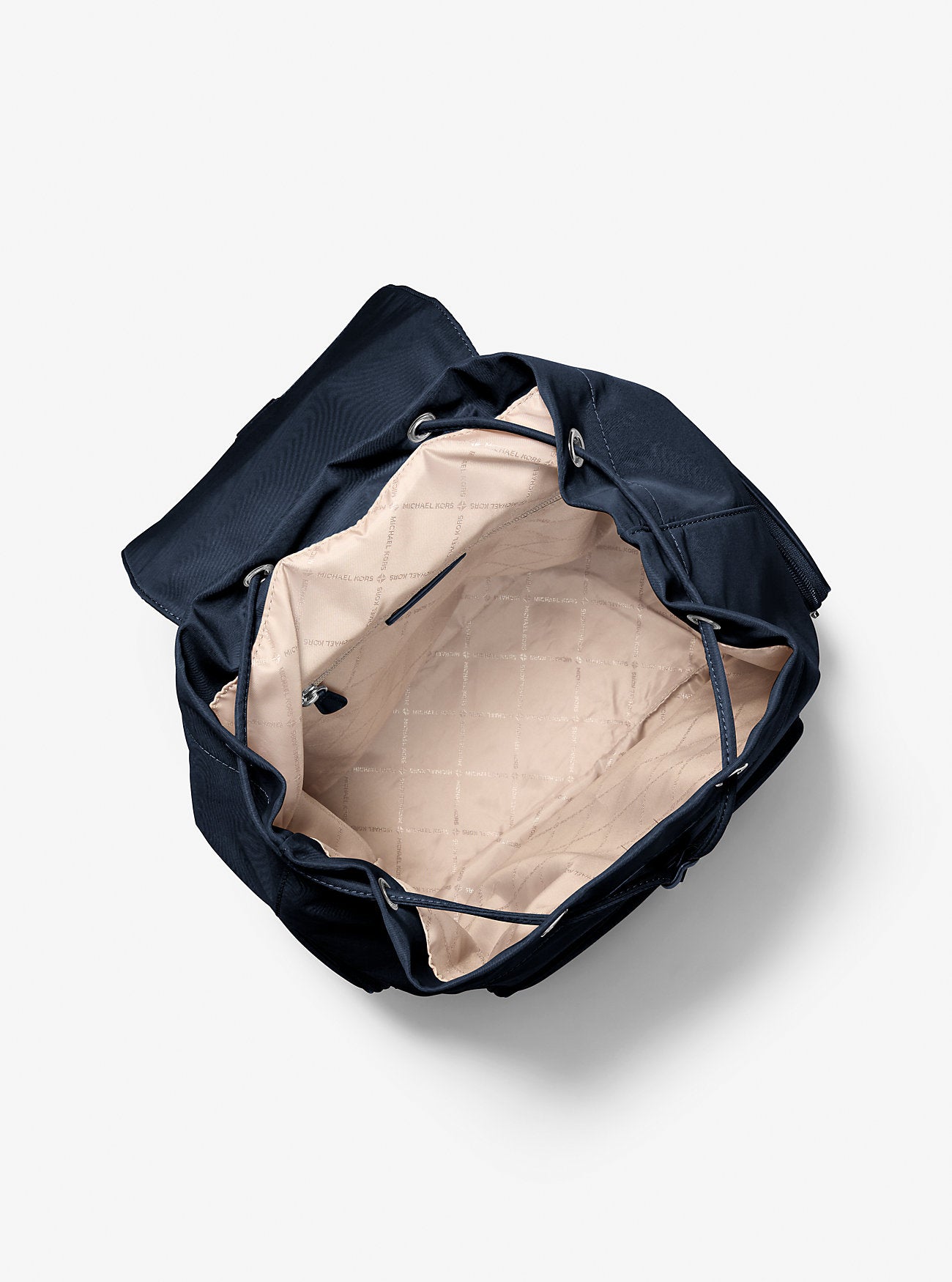 Khai Large Nylon Cargo Backpack Navy Navy