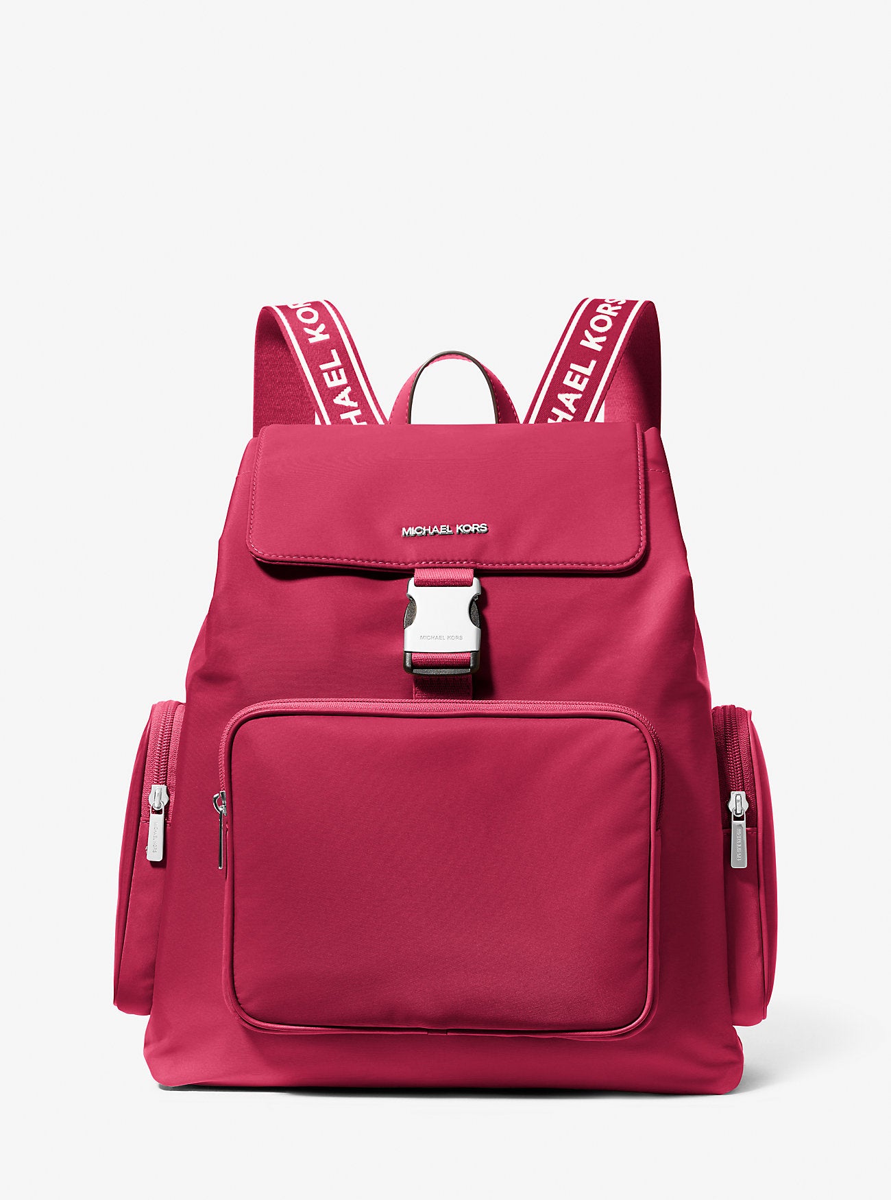 Khai Large Nylon Cargo Backpack Dk Raspberry Dk Raspberry