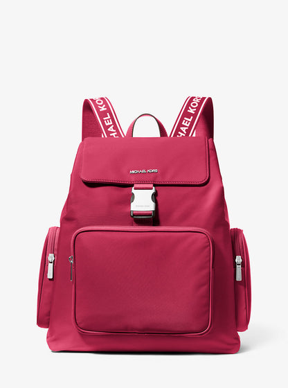 Khai Large Nylon Cargo Backpack Dk Raspberry Dk Raspberry