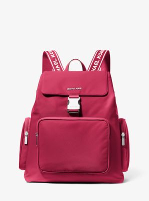 Khai Large Nylon Cargo Backpack Dk Raspberry Dk Raspberry