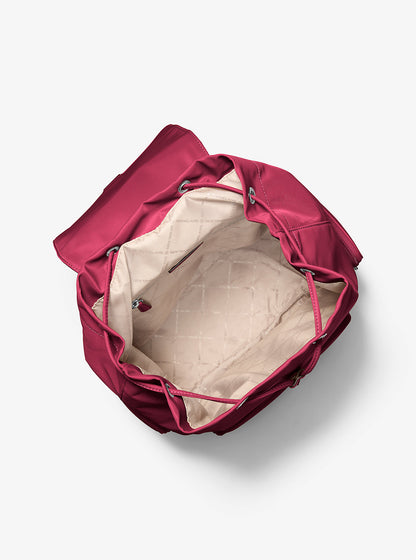Khai Large Nylon Cargo Backpack Dk Raspberry Dk Raspberry