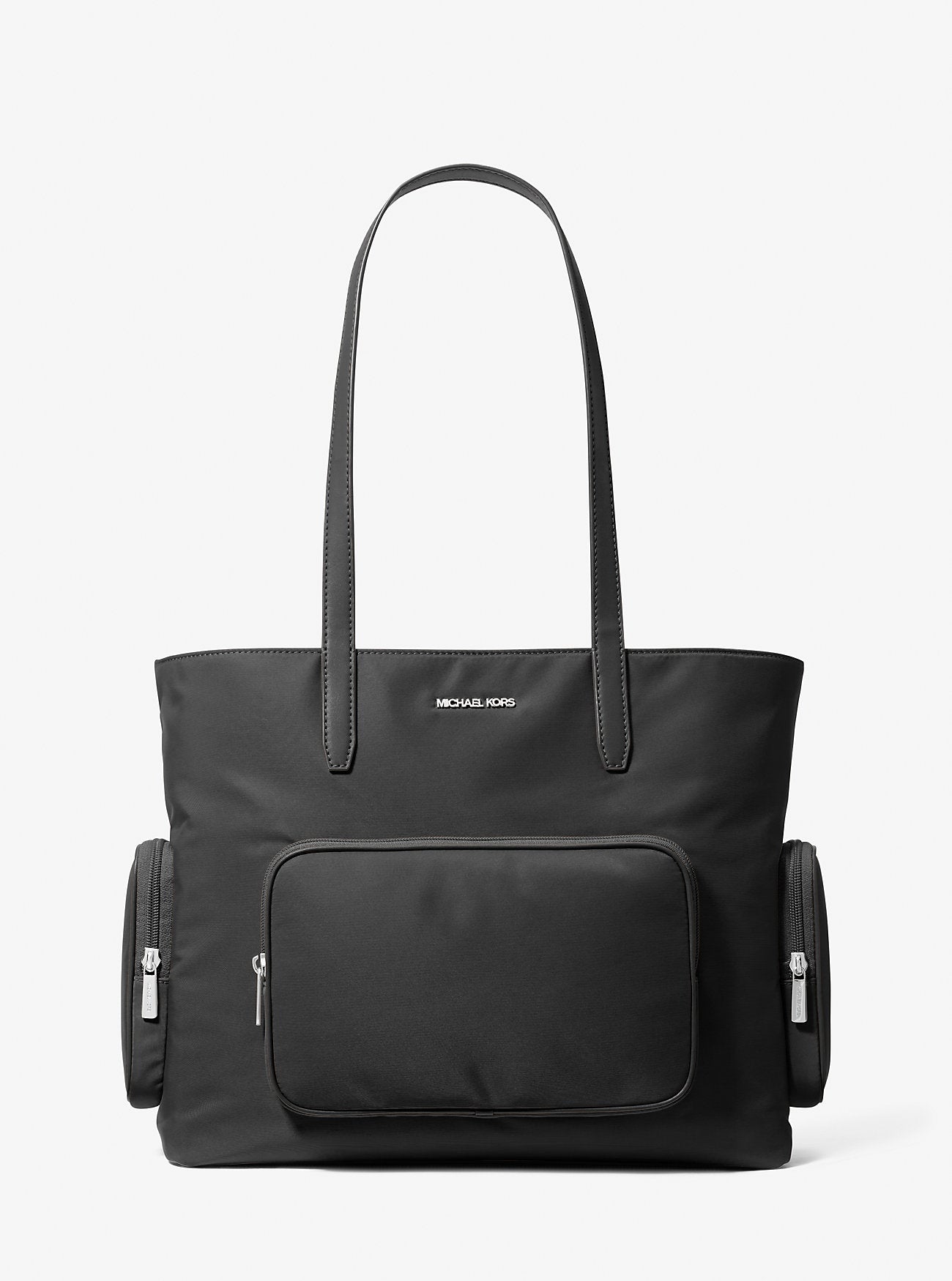 Khai Large Nylon Tote Bag Black Black