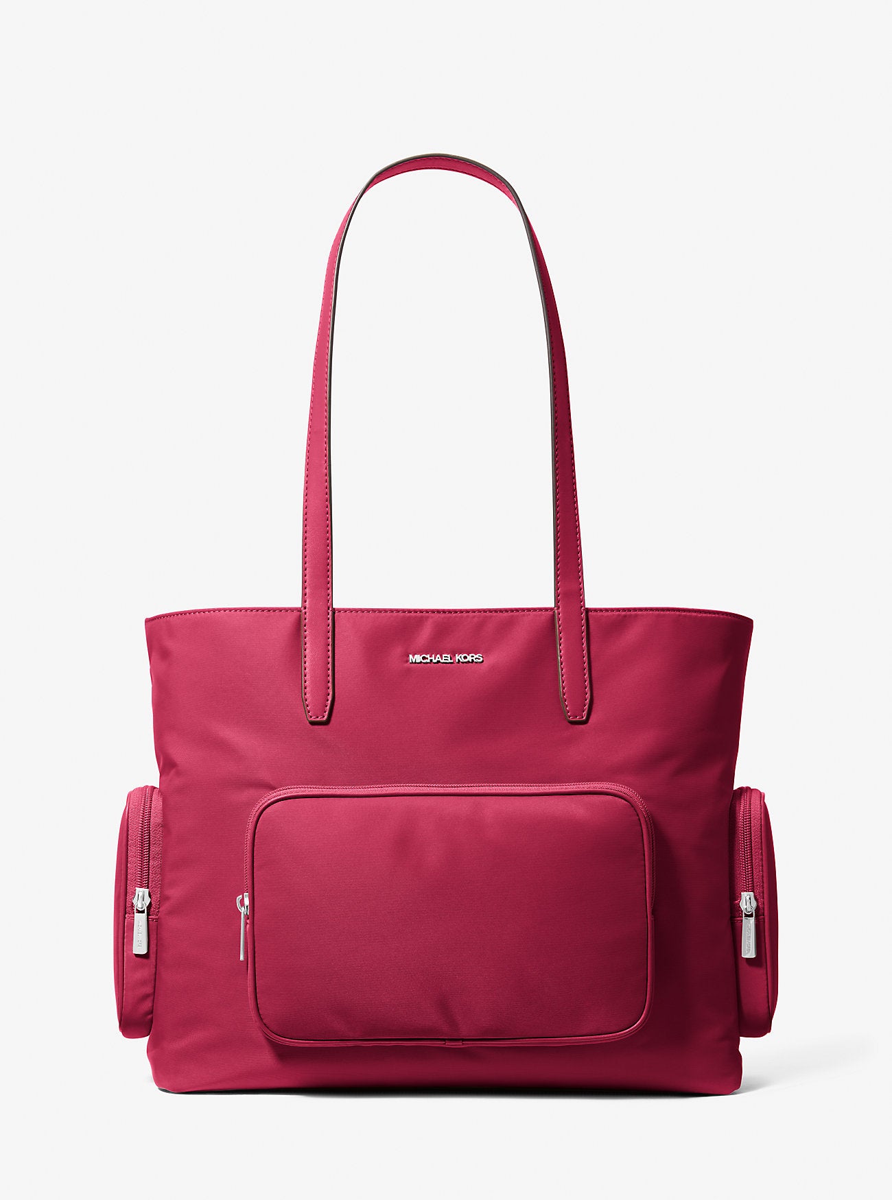 Khai Large Nylon Tote Bag Dk Raspberry Dk Raspberry