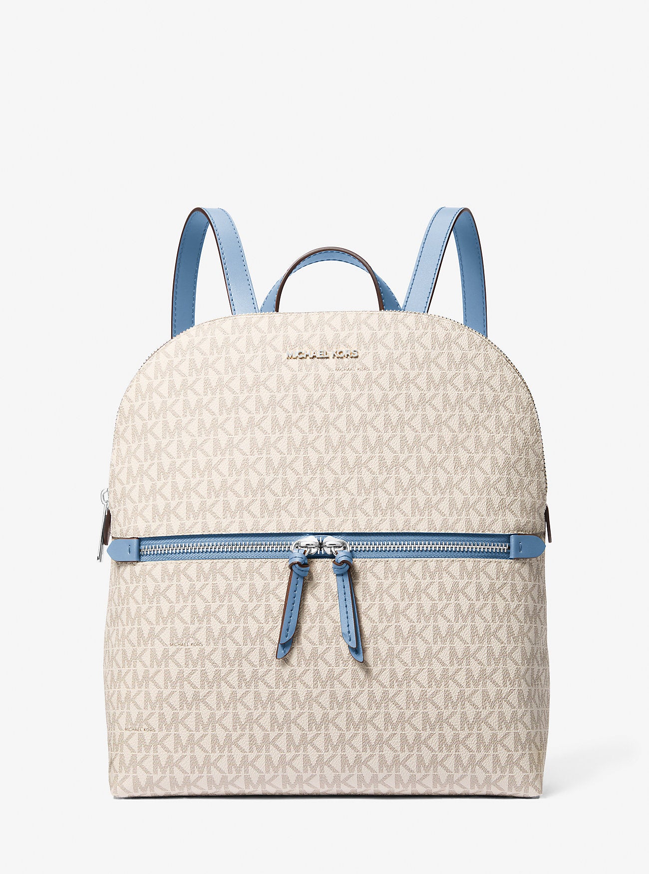 Dallas Medium Signature Logo Backpack Lt Sky Mlt Lt Sky Mlt