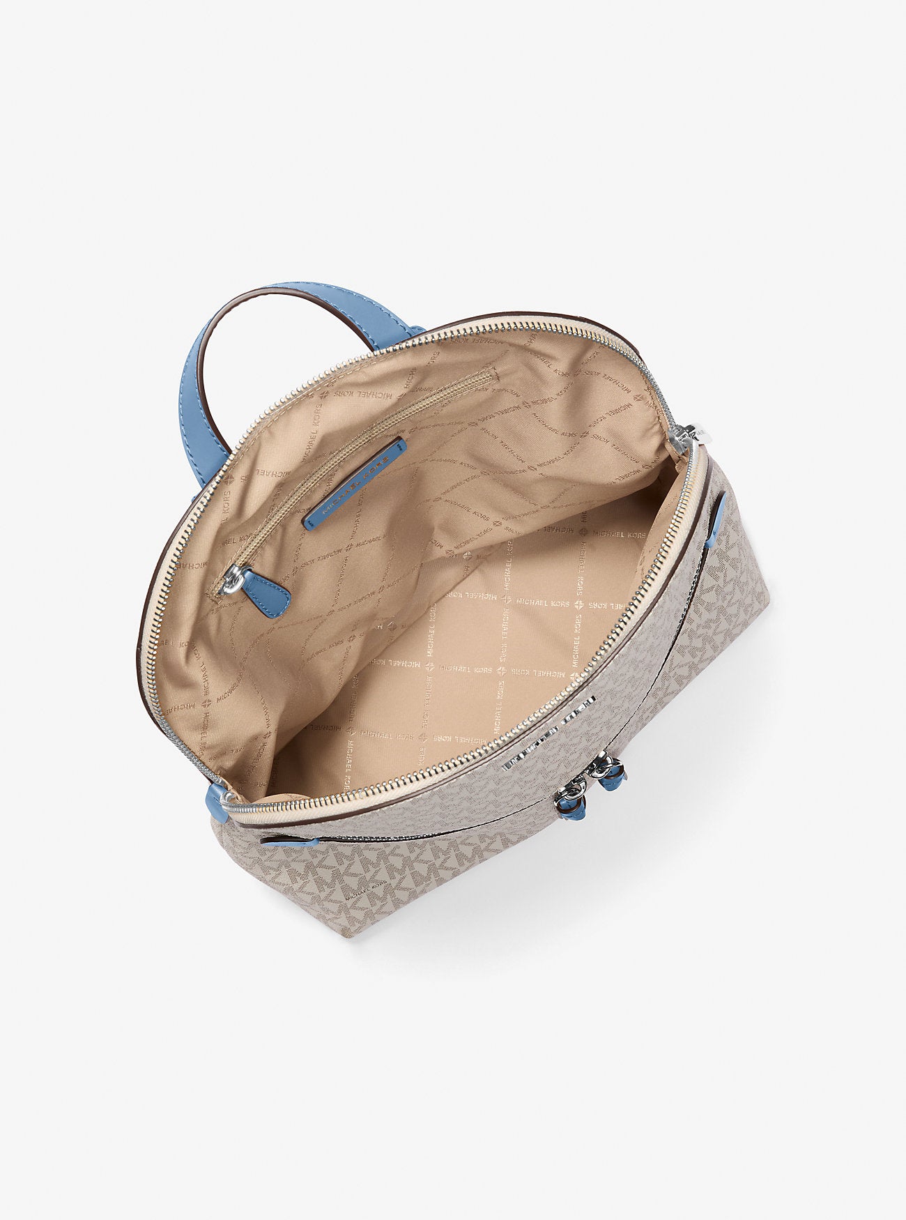 Dallas Medium Signature Logo Backpack Lt Sky Mlt Lt Sky Mlt