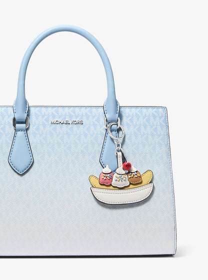 Banana Split Bag Charm Optic White Optic White
