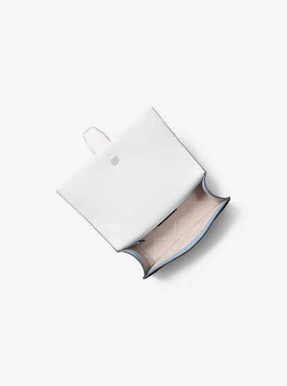 Greenwich Small Color-Block Signature Logo Crossbody Bag Lt Sky Mlt Lt Sky Mlt