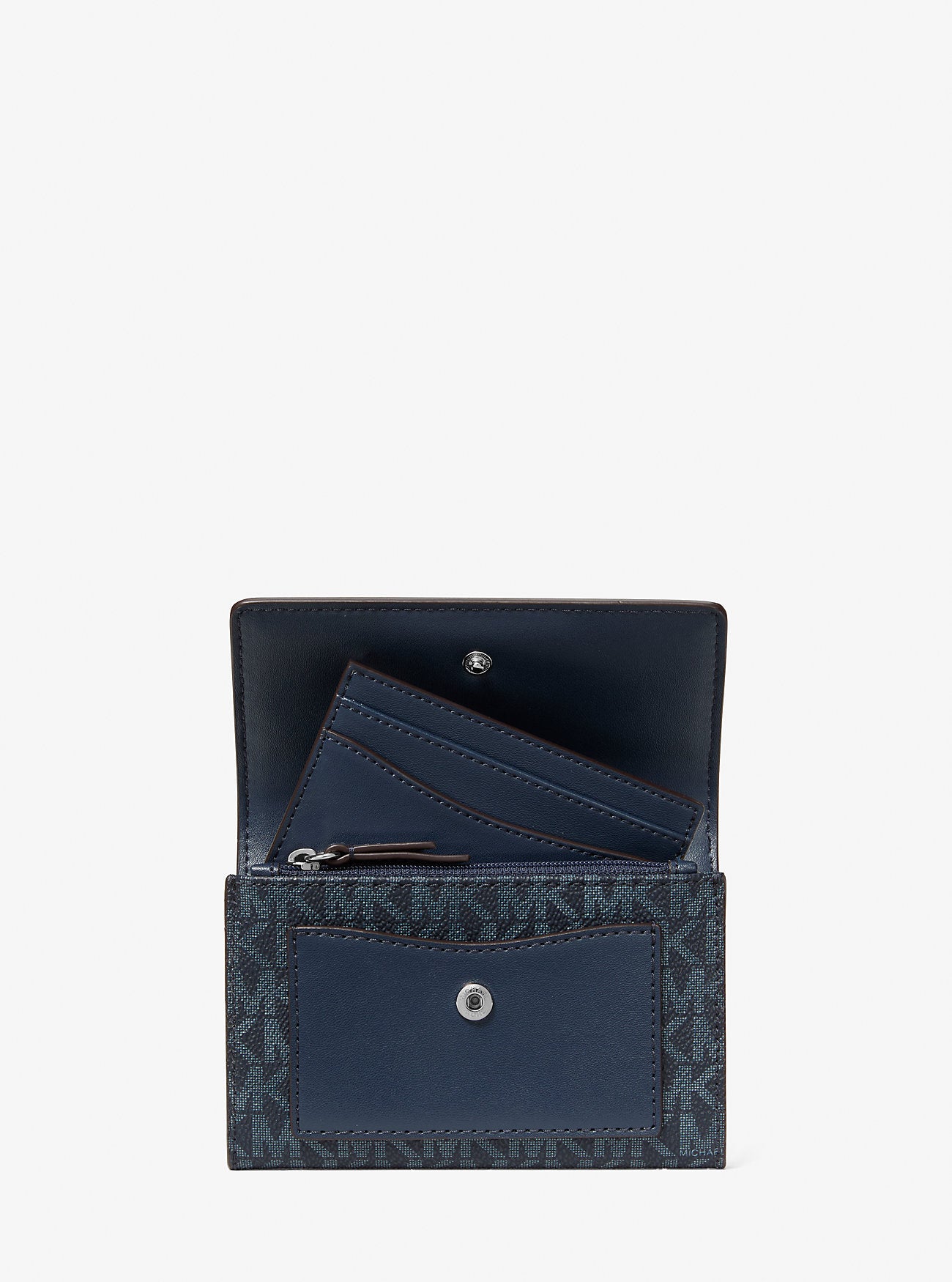 Jet Set Medium Signature Logo 2-in-1 Wallet Admiral Admiral