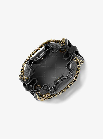 Mina Small Chain Crossbody Bag Black Black