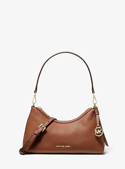 Sammy Small Pebbled Leather Convertible Crossbody Bag Luggage Luggage