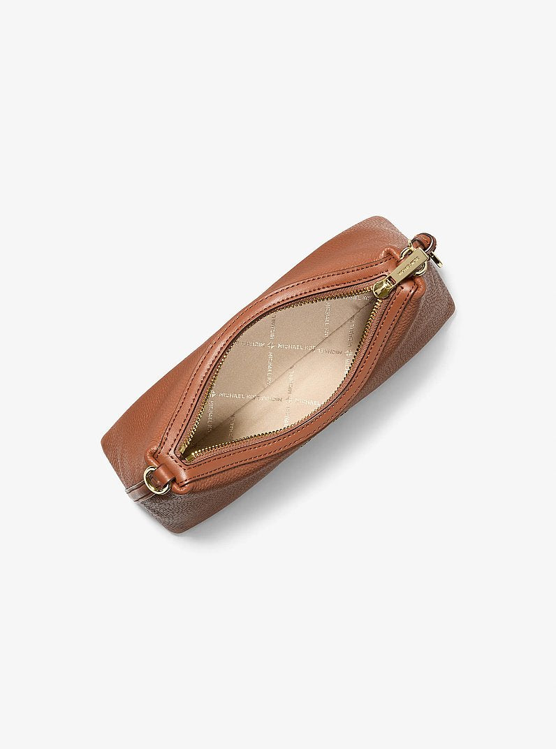 Sammy Small Pebbled Leather Convertible Crossbody Bag Luggage Luggage