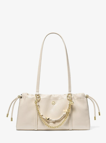 Matilda Small Cinched Shoulder Bag Lt Cream Lt Cream