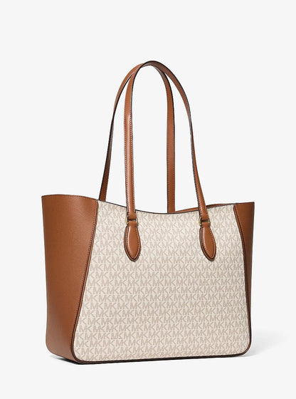 Jet Set Travel Large Signature Logo 3-in-1 Tote Bag Vanilla Vanilla