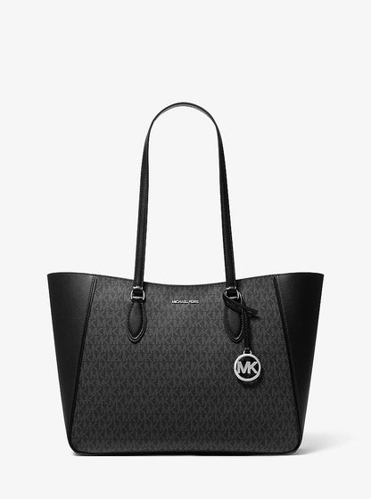 Jet Set Travel Large 3-in-1 Signature Logo Tote Bag Black Black