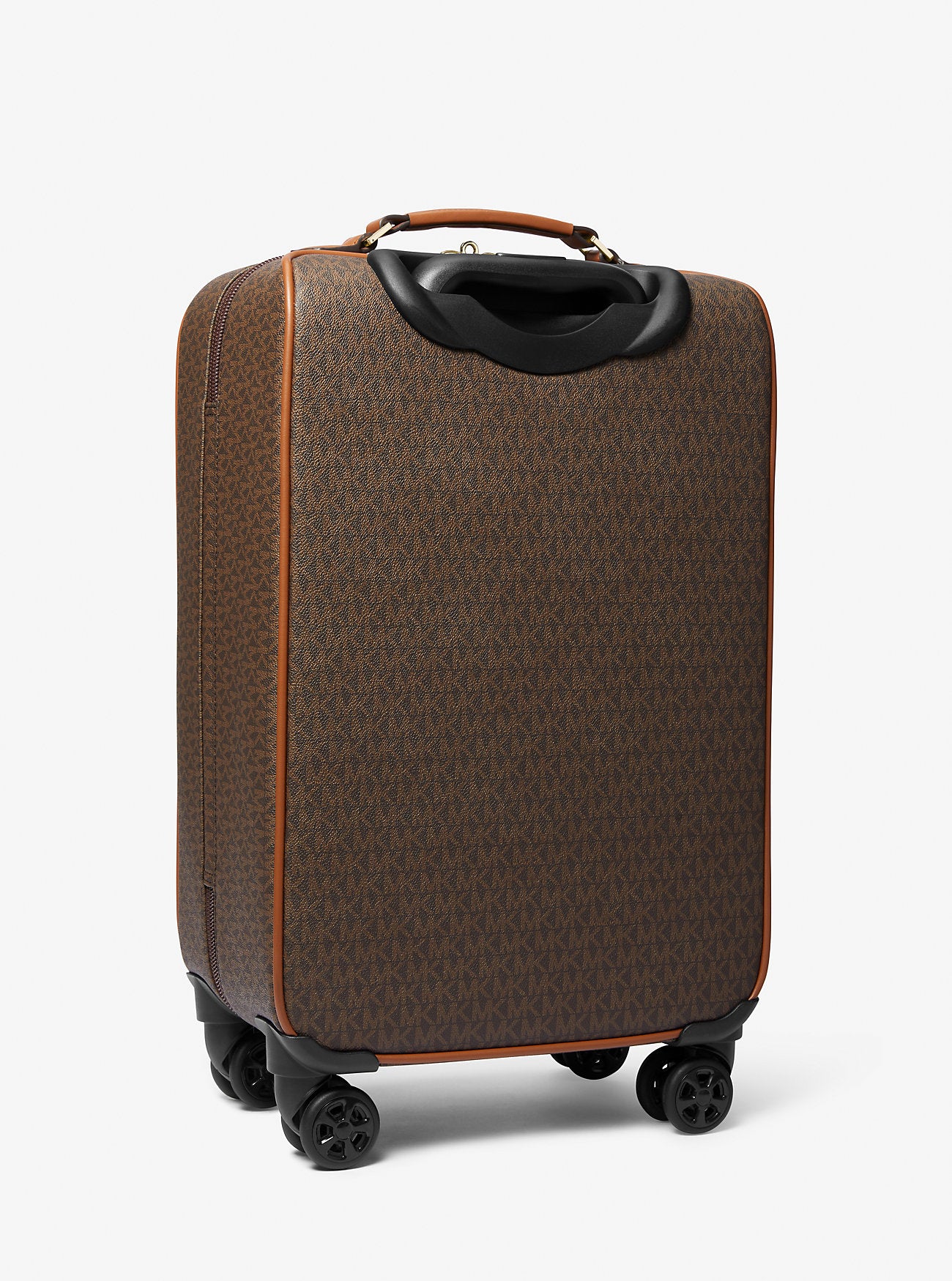 Small Signature Logo Suitcase Brown Brown