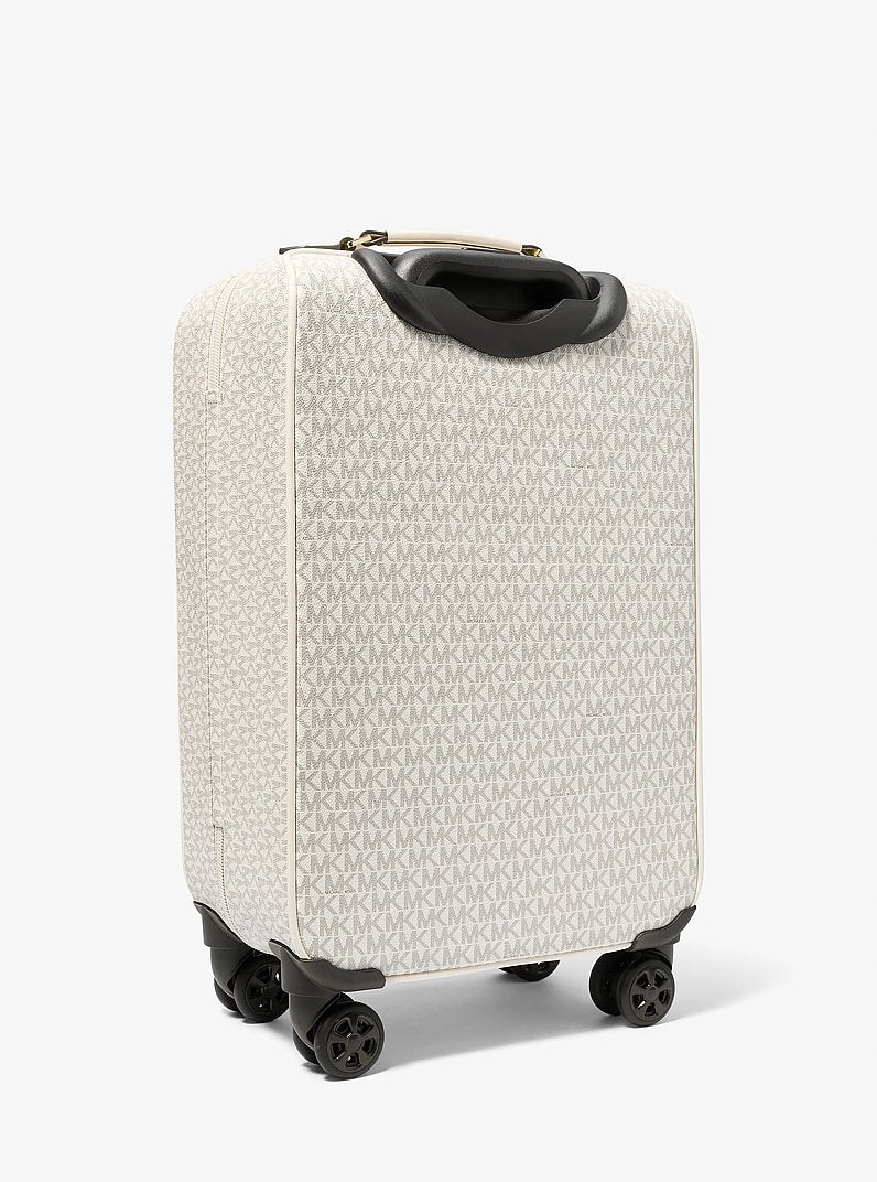 Small Signature Logo Suitcase Lt Crm Multi Lt Crm Multi