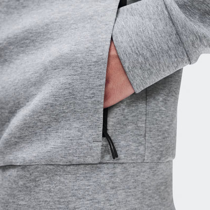 On Focus Tech Zip Hoodie Basalt