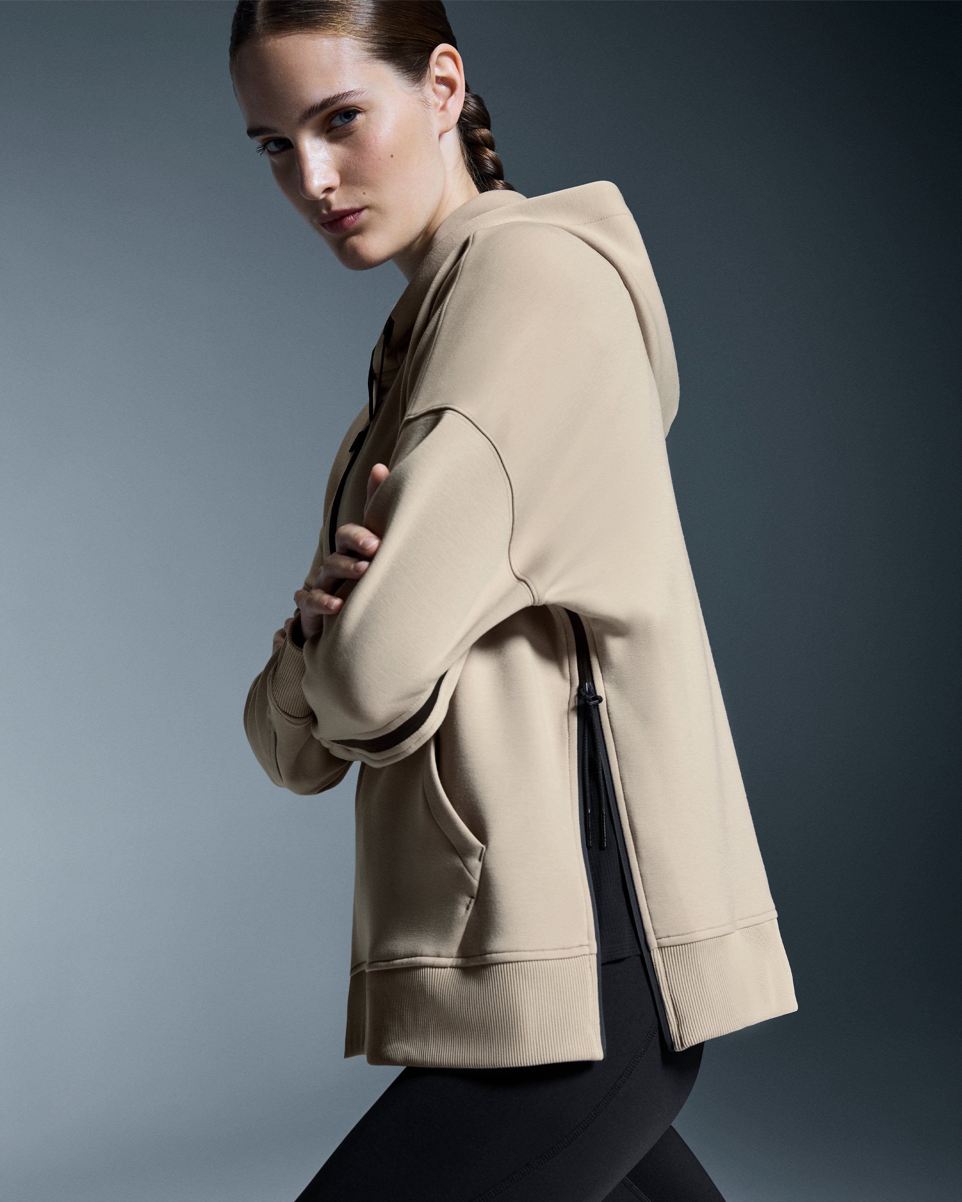 on hoodie Desert (Women's)