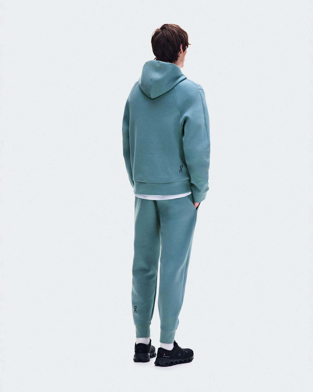 On Focus Tech Hoodie Agave