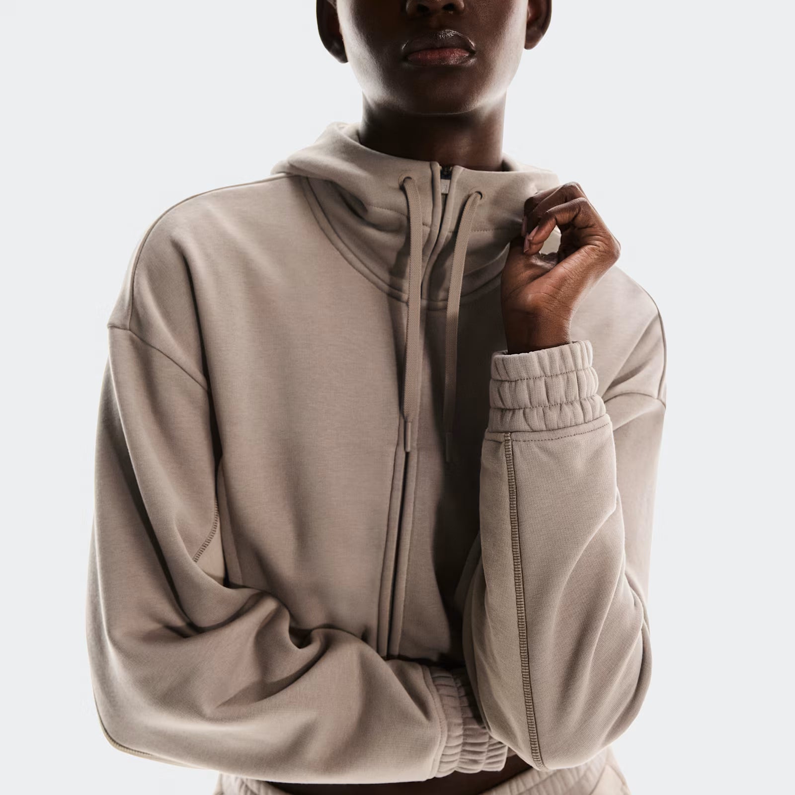 On Club Cropped Hoodie Fka Cinder | Desert (Women'S)