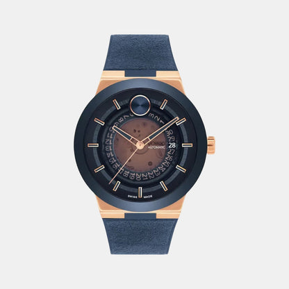 Movado Bold Fusion Men Automatic Blue Dial Analog Ceramic Watch 3601005