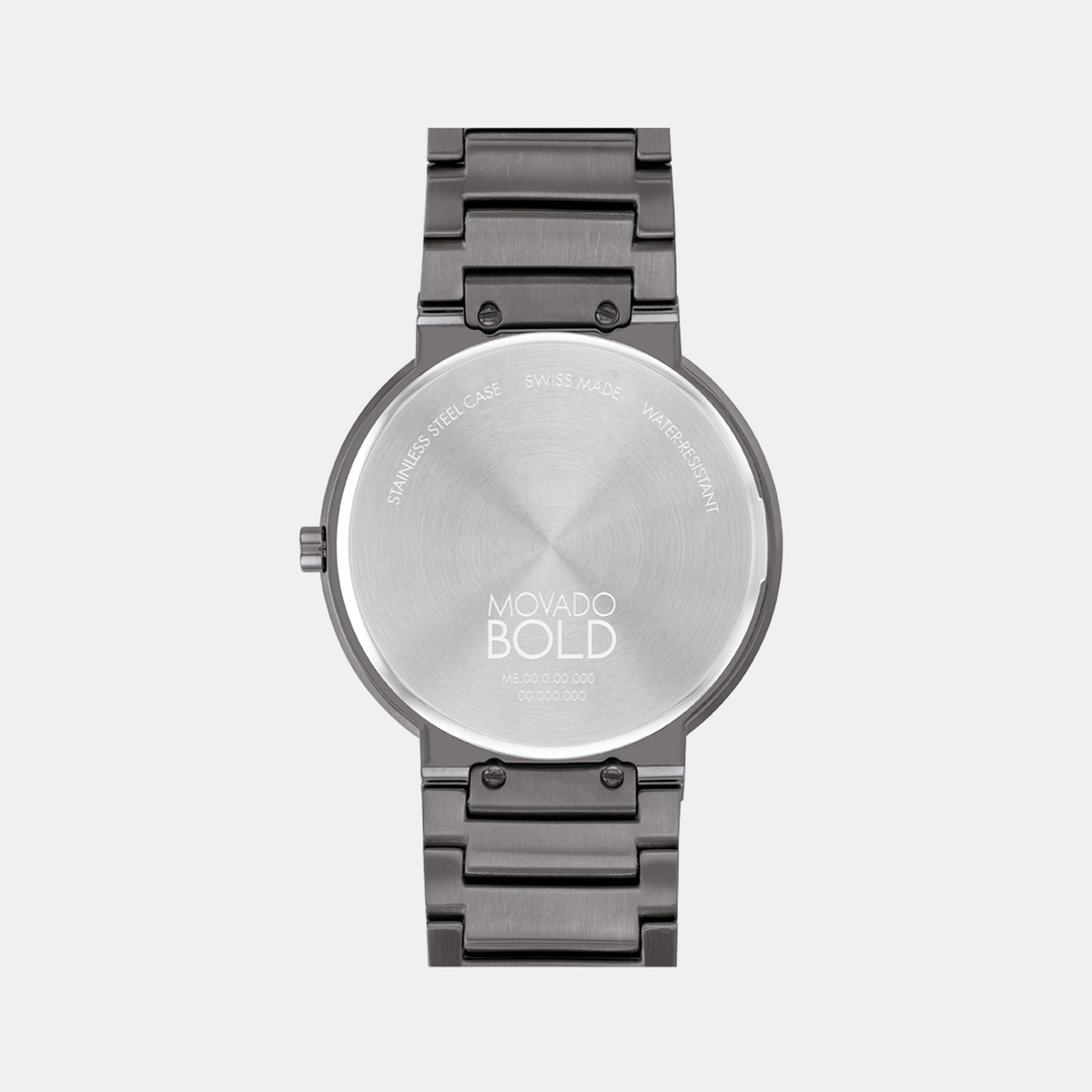 Movado Bold Horizon Men Quartz Brown Dial Analog Stainless Steel Watch 3601202