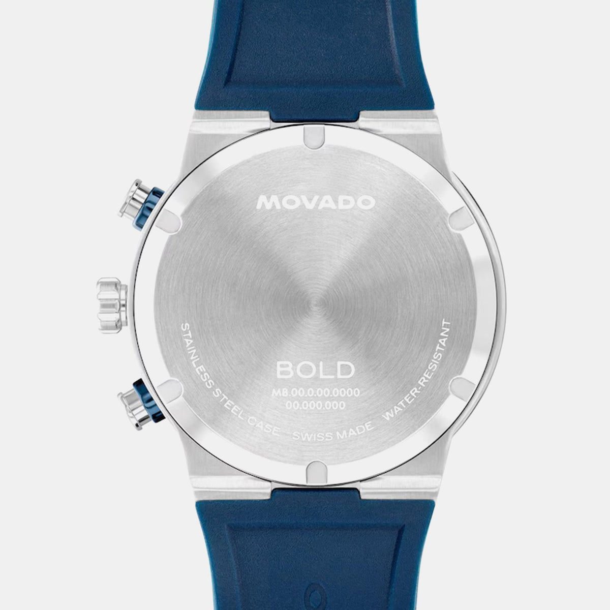 Movado Bold Fusion Men Quartz Silver Dial Chronograph Ceramic Watch 3601240