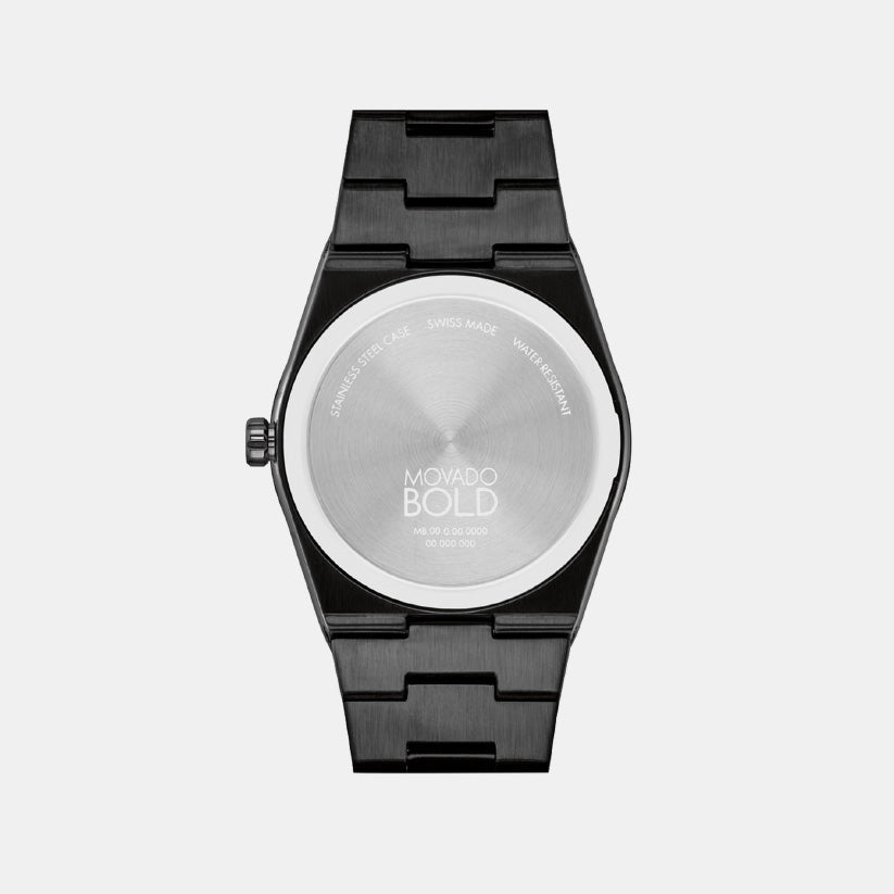 Movado Bold Quest Men Quartz Rose Gold Dial Analog Stainless Steel Watch 3601244